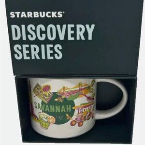 New in Box Starbucks Savannah Discovery Series 14 oz Collectible Ceramic…